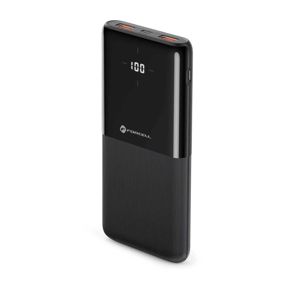 Forcell PowerBank 10.000mAh 2xUsb 20W F-Energy P10k1 Black-1