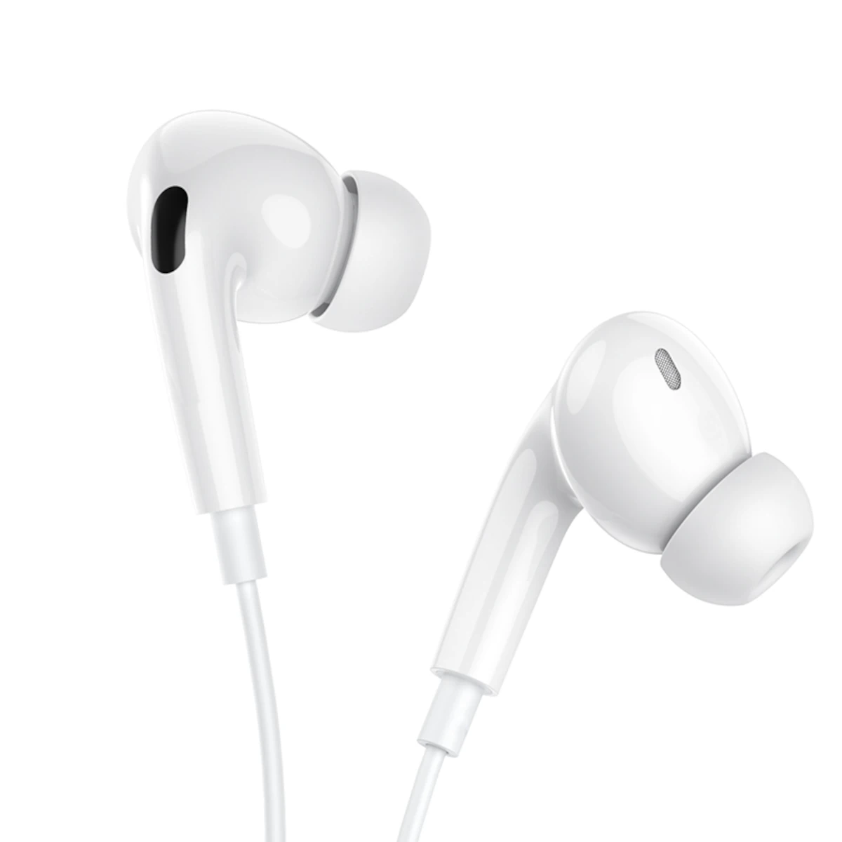 Borofone Ακουστικά με Καλώδιο Jack 3.5mm BM100 Pro White-2