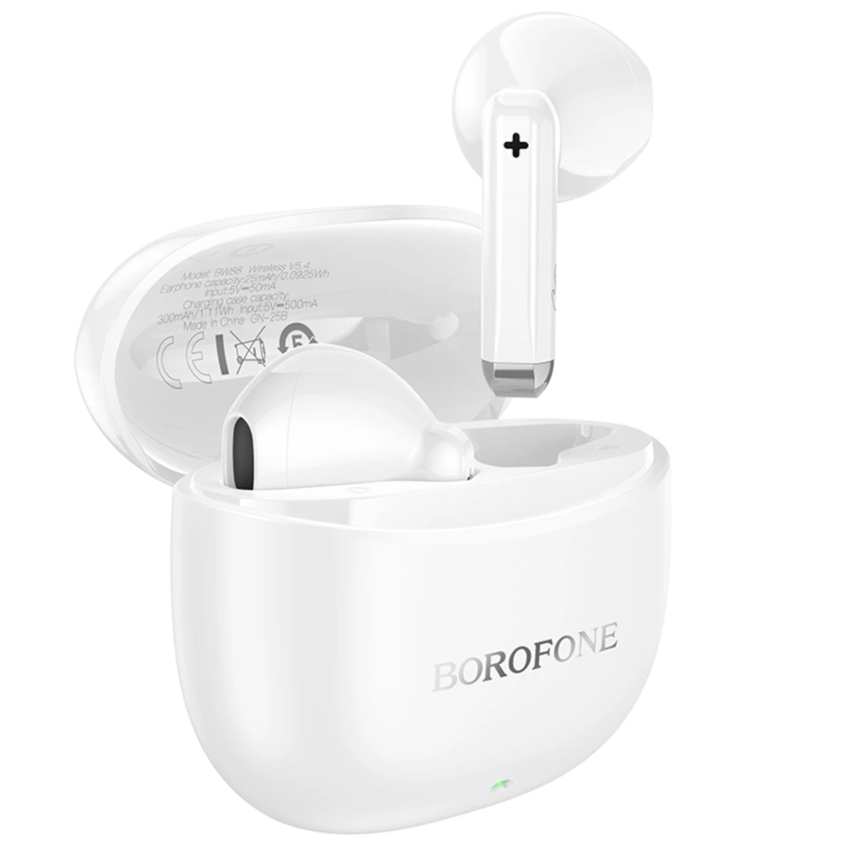 Borofone Bluetooth Ακουστικά BW88 White-0 Borofone Bluetooth Ακουστικά BW88 White - Image 1