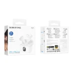 Borofone Bluetooth Ακουστικά FQ7 White - Image 4