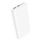 Borofone PowerBank 10.000mAh 2x USB, USB-C 22,5W BJ80 Clever White - Image 2