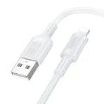 Borofone Καλώδιο USB to Lightning 1m 2.4A BX111 White - Image 3