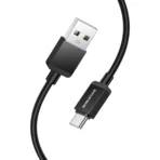 Borofone Καλώδιο USB to USB-C 1m 3A BX120 Black - Image 4