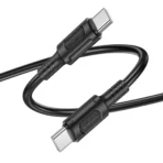 Borofone Καλώδιο Usb-C to Usb-C 1m 60W BX111 Black - Image 3