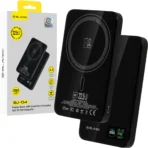 Blavec PowerBank Magsafe 5.000mAh Ultra Slim 3 in 1 USB-C 22,5W BJ-04 Black