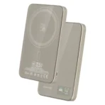 Blavec PowerBank Magsafe 5.000mAh Ultra Slim 3 in 1 USB-C 22,5W BJ-04 Gold - Image 2