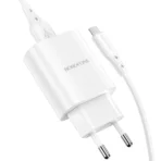 Borofone Φορτιστής USB με Καλώδιο USB-A to Micro USB 1m 2.1A BN1 White - Image 6