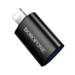 Αντάπτορας Borofone BV26 Lightning σε USB 2.0 με Λειτουργία OTG Black - Image 3
