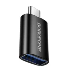 Αντάπτορας Borofone BV26C USB-C σε USB 3.0 με Λειτουργία OTG και Δυνατότητα Φόρτισης 5V / 2A Black - Image 6