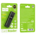 Hoco USB3.0 Card Reader 5Gbps HB20 Green