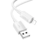 Hoco Καλώδιο USB to Lightning 1m 3A X107 Favor White - Image 2