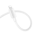 Hoco Καλώδιο USB to Lightning 1m 3A X107 Favor White - Image 3