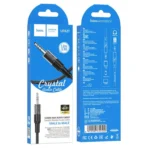 Hoco Καλώδιο Ηχου AUX Jack to Jack 3.5mm 1.2m UPA27 Black