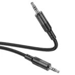 Hoco Καλώδιο Ηχου AUX Jack to Jack 3.5mm 1.2m UPA27 Black - Image 2