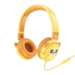 Hoco Παιδικά Ακουστικά HeadPhones με Καλώδιο 3.5mm W61 Sun Yellow