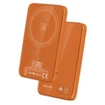 Blavec PowerBank Magsafe 5.000mAh Ultra Slim 3 in 1 USB-C 22,5W BJ-04 Orange - Image 3