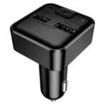 Borofone FM Transmitter/Φορτιστής Αυτοκινήτου,Bluetooth 2x USB Selecto BC63 Black - Image 5