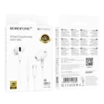 Borofone Ακουστικά με Καλώδιο USB-C BM100 Pro White