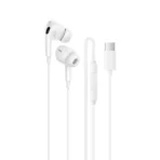 Borofone Ακουστικά με Καλώδιο USB-C BM100 Pro White - Image 3