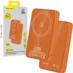 Blavec PowerBank Magsafe 10.000mAh Ultra Slim 3 in 1 USB-C 22,5W BJ-04 Orange