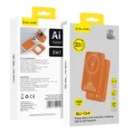 Blavec PowerBank Magsafe 10.000mAh Ultra Slim 3 in 1 USB-C 22,5W BJ-04 Orange - Image 2
