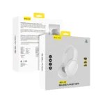 Blavec Ακουστικά HeadPhones με Bluetooth BO-12 Bass Master ANC White - Image 5