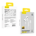 Blavec Ακουστικά με Καλώδιο USB-C BHS-02 White - Image 2