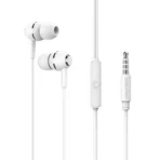Borofone Ακουστικά με Καλώδιο Jack 3.5mm BM36 Acura White - Image 2